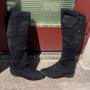 Elegant Black Knee-High Women's Boots
